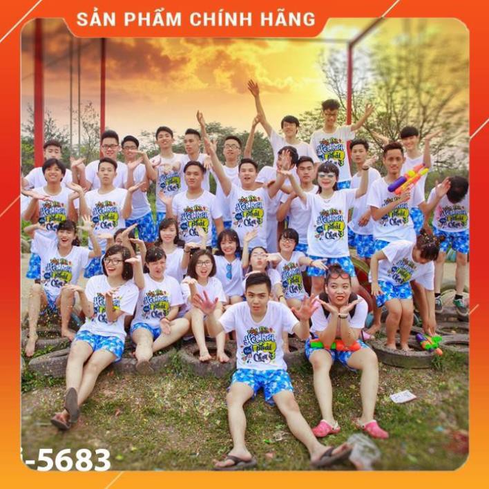 I5683 Áo Thun Đồng Phục Lớp , Dù Hết Hơi Vẫn Phải Chơi, Thun 4 Chiều Dày Dặn, Mịn Đẹp