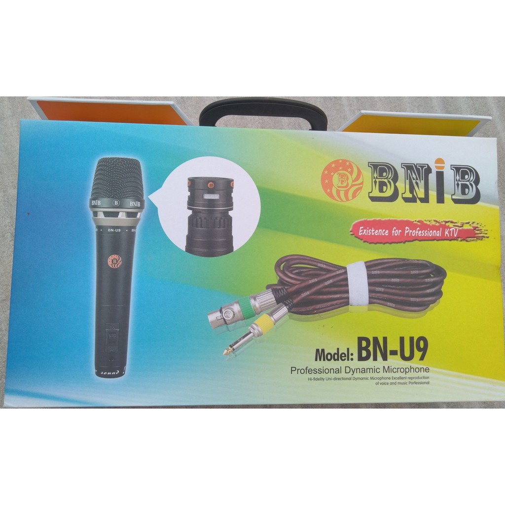 MICRO KARAOKE BNIB U9 CAO CẤP - HÀNG CHẤT LƯỢNG