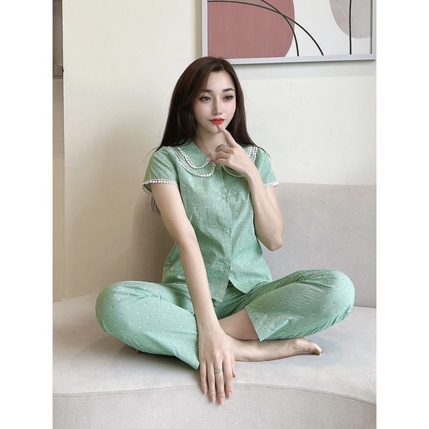 đồ bộ mặc nhà chất thô kate