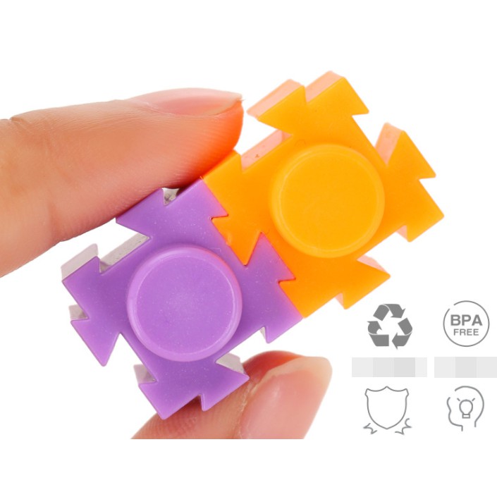 Bộ đồ chơi xếp hình  siêu chắc 300 chi tiết - khối xây dựng kim cương
