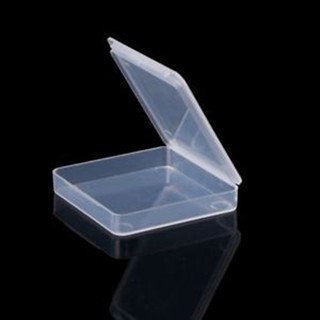 Containers Square Clear Jewelry Plastic Boxes Storage