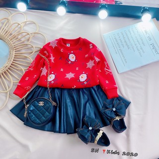 Áo nỉ bông noel cho bé
