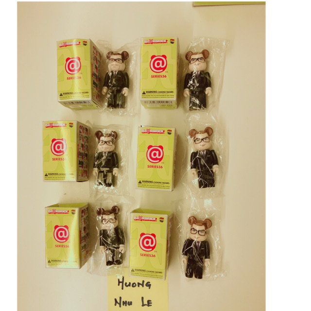Bearbrick Kingsman set 2 con