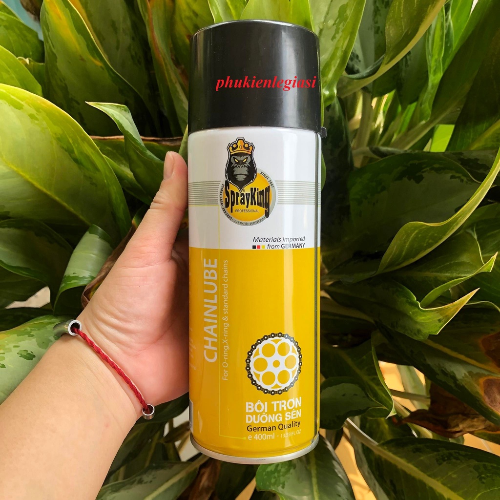 Chai Xịt Bôi Trơn Dưỡng Sên SPRAYKING CHAINLUBE 400ML