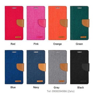 Bao da iPhone 7/ iPhone 8 Mercury Canvas Diary chính hãng