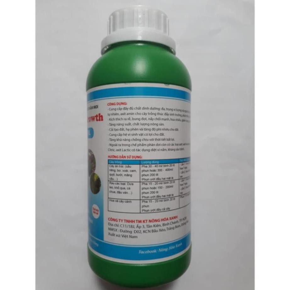 Phân Dơi Hyper Growth giúp Kích Rễ - Bung đọt - Lớn trái - Kháng sâu bệnh Chai 180m