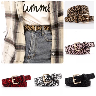 Thắt lưng da beo - dây nịt nữ
