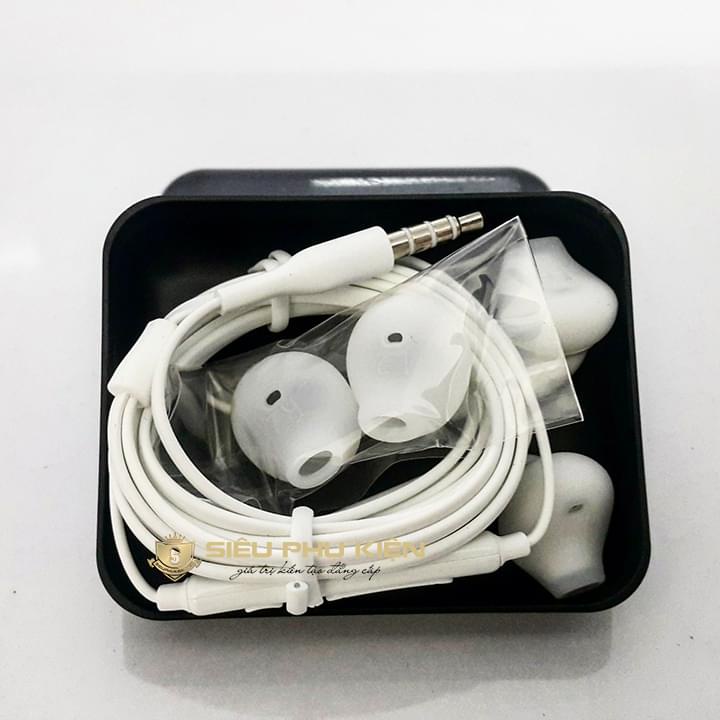 Tai Nghe có dây nhét tai S7 Edg/S10 dành cho Samsung có tặng Kèm Núm Phụ Bảo hành 1 đổi 1