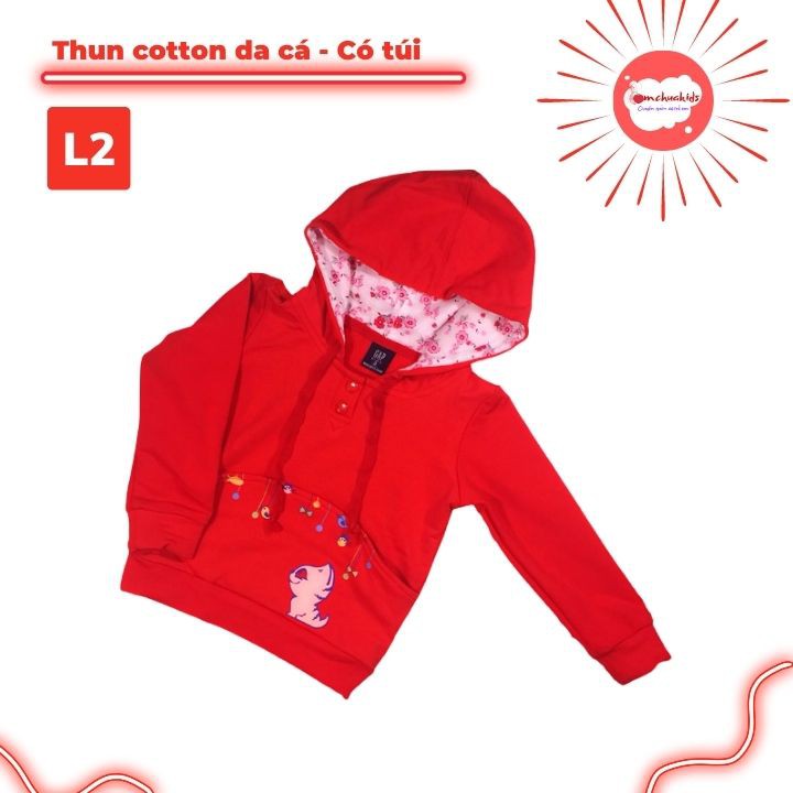 [HOODIE] Áo Khoác Bé Gái Hình Pony kết kim sa từ 8-51kg- Phong cách hoodie-mặc ấm ngày se lạnh. Chất thun mát mịn