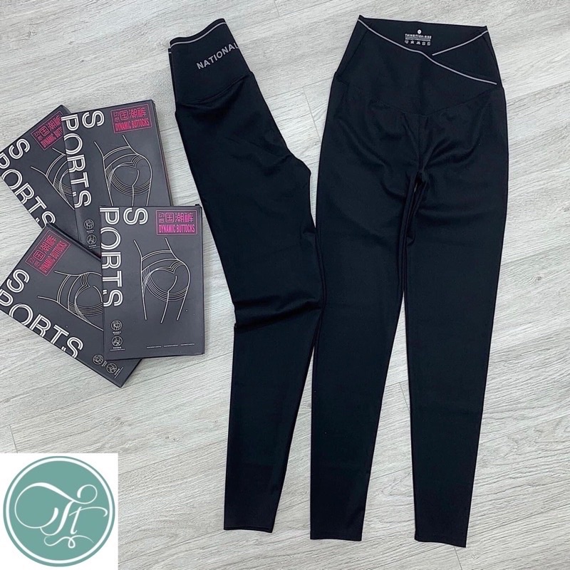 Quần Legging cạp cao gen bụng - Legging tôn dáng nâng mông full hộp Chicclothes