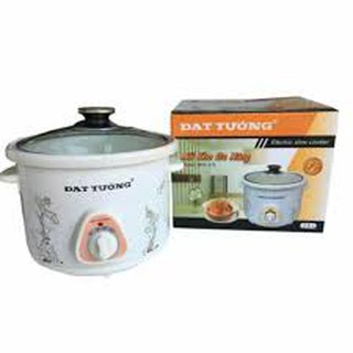 Nồi hầm chậm sứ trắng đa năng đạt tường nks 2.5 lít h.tech-htsnk-2.5lit