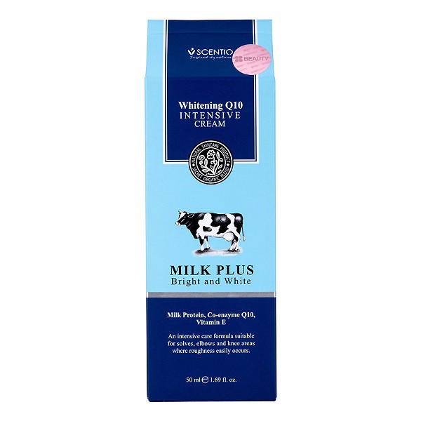 [MUA 1 ĐƯỢC 3] Kem Dưỡng Ẩm Và Làm Trắng Da Vùng Đầu Gối, Khuỷu tay Beauty Buffet Scentio Milk Plus 50ml | BigBuy360 - bigbuy360.vn