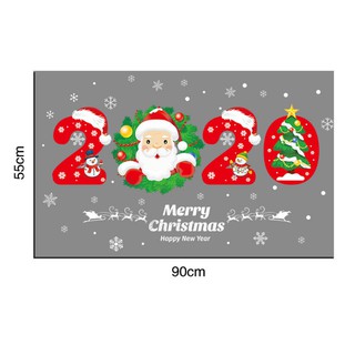 Decal trang trí tường Noel - Chào lễ giáng sinh 2020
