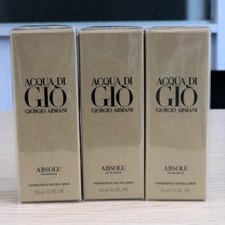 Mini Nước Hoa Nam Acqua Di Gio Absolu 15ml