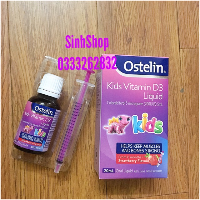 Vitamin D3 OSTELIN 20ml