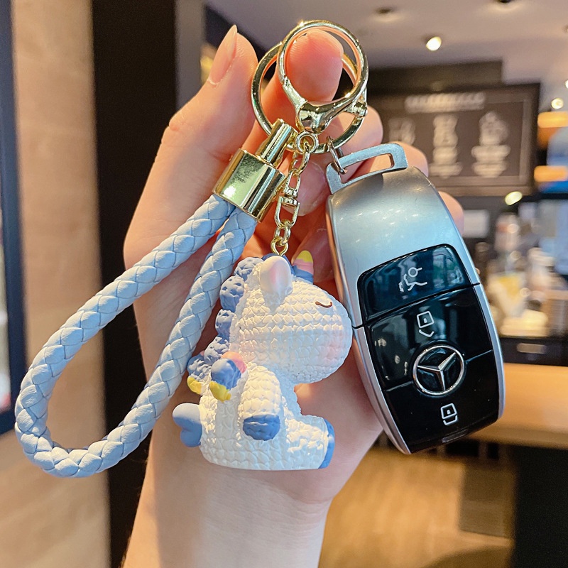 Móc Khóa Hình Ngựa Một Sừng Dễ Thương