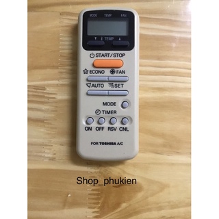 Remote máy lạnh Toshiba - Điều khiển điều hoà Toshiba