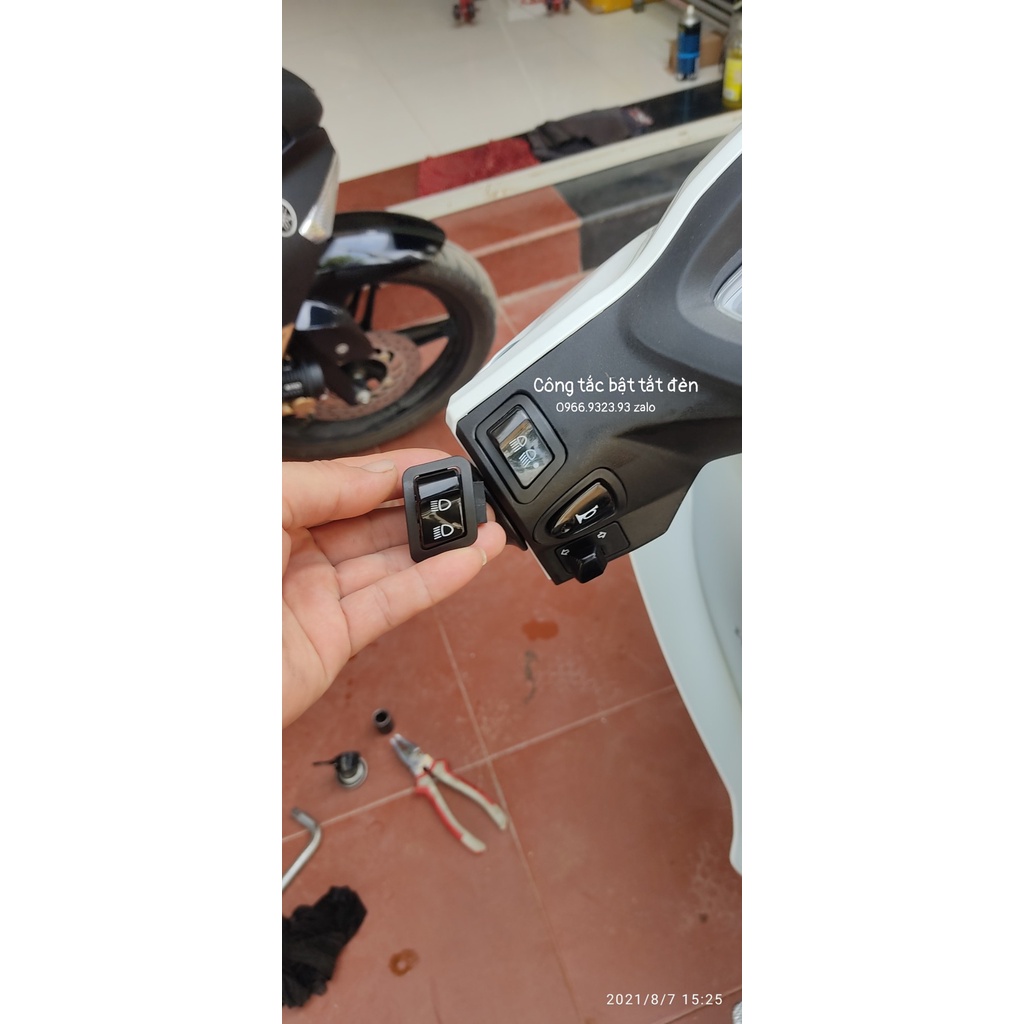 Công Tắc Tắt Đèn Cho Xe Honda Vision 2021 - Vision 2022, Wave 2021, RSX,