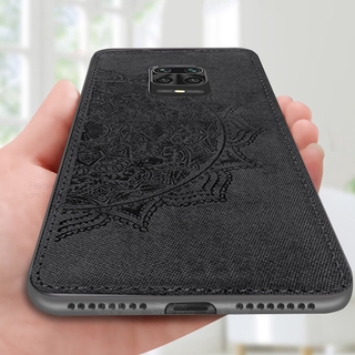 Ốp điện thoại silicon bọc vải sang trọng cho Xiaomi redmi note 9s 9 pro max