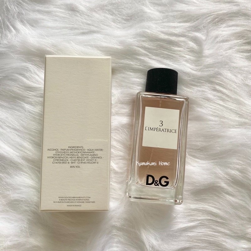 Nước hoa nữ D&G Pour Femme L'impératrice 3 EDT 100ml Tester