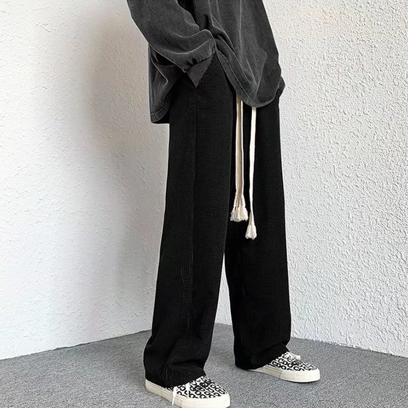 Quần ống rộng phong cách Hàn Quốc thời trang cho nam