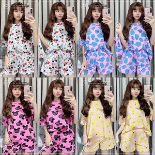 Đồ bộ đùi cotton 3d bigsize