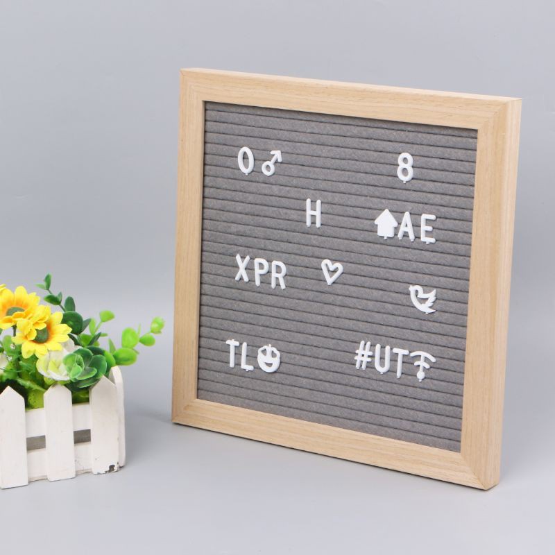 HO Letter Board Letters Set 230 Numbers Special Characters Words For Felt Changeable Message Signs &amp; Letterboards