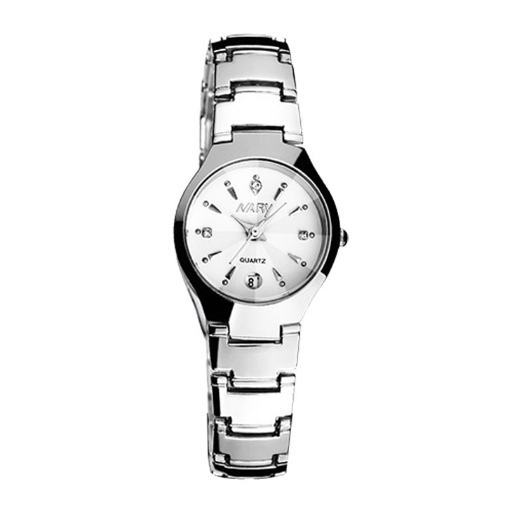 Đồng hồ nữ nam Nary dây thép chống nước SP256 | BigBuy360 - bigbuy360.vn