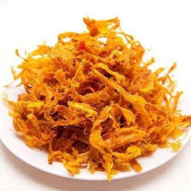 Khô mực xé sợi cay