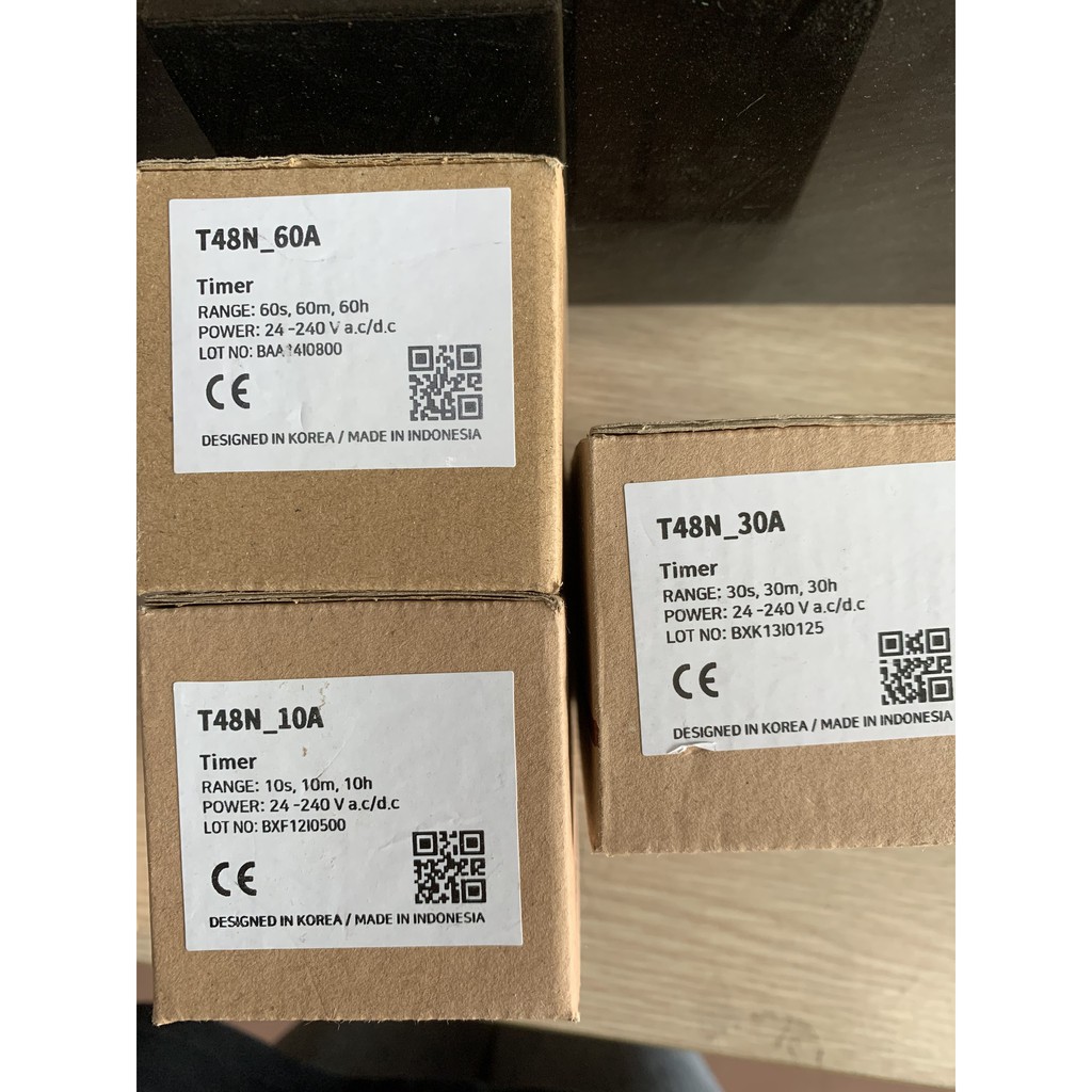 Rơ - le thời gian T48N-10A, 30A, 60A