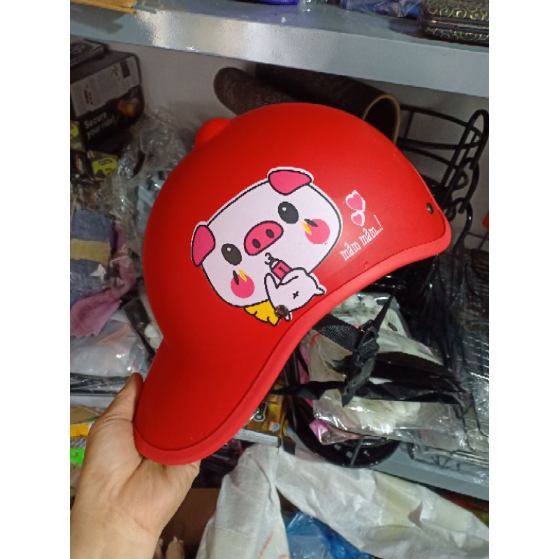 MŨ,NÓN BẢO HIỂM NGƯỜI LỚN LƯỠI TRAI NAM NỮ ĐỦ MÀU GIÁ RẺ