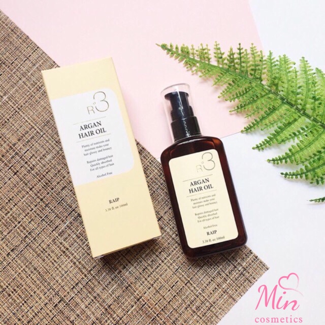TINH DẦU DƯỠNG TÓC RAIP R3 THE ARGAN HAIR OIL