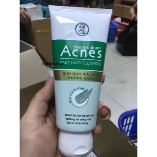 Acnes Baby Mud Cleanser – Bùn non rửa mặt dưỡng sáng da