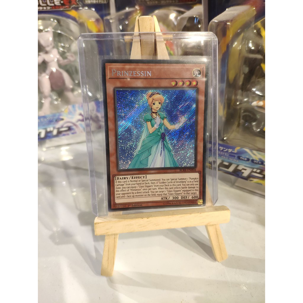 [ Dưa Hấu Yugioh ] Lá bài thẻ bài Yugioh công chúa lọ lem Prinzessin - Secret Rare - Tặng bọc bài nhựa bảo quản
