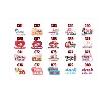 Hashtag Cưới Có Tay Cầm