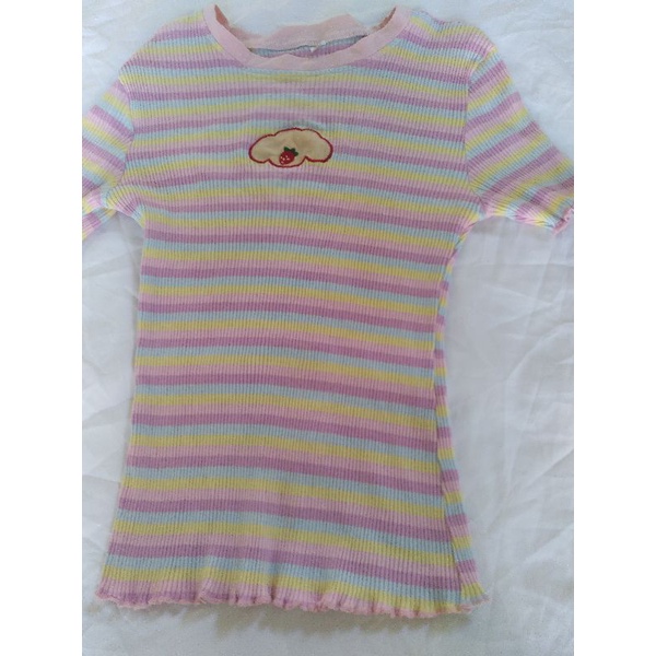 Pass áo thun gân kiểu 2hand