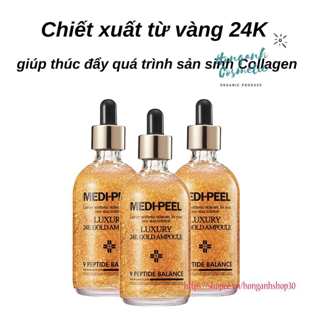 Tinh Chất Ngăn Ngừa Lão Hóa Medi Peel Luxury 24K Gold Ampoule 100ml