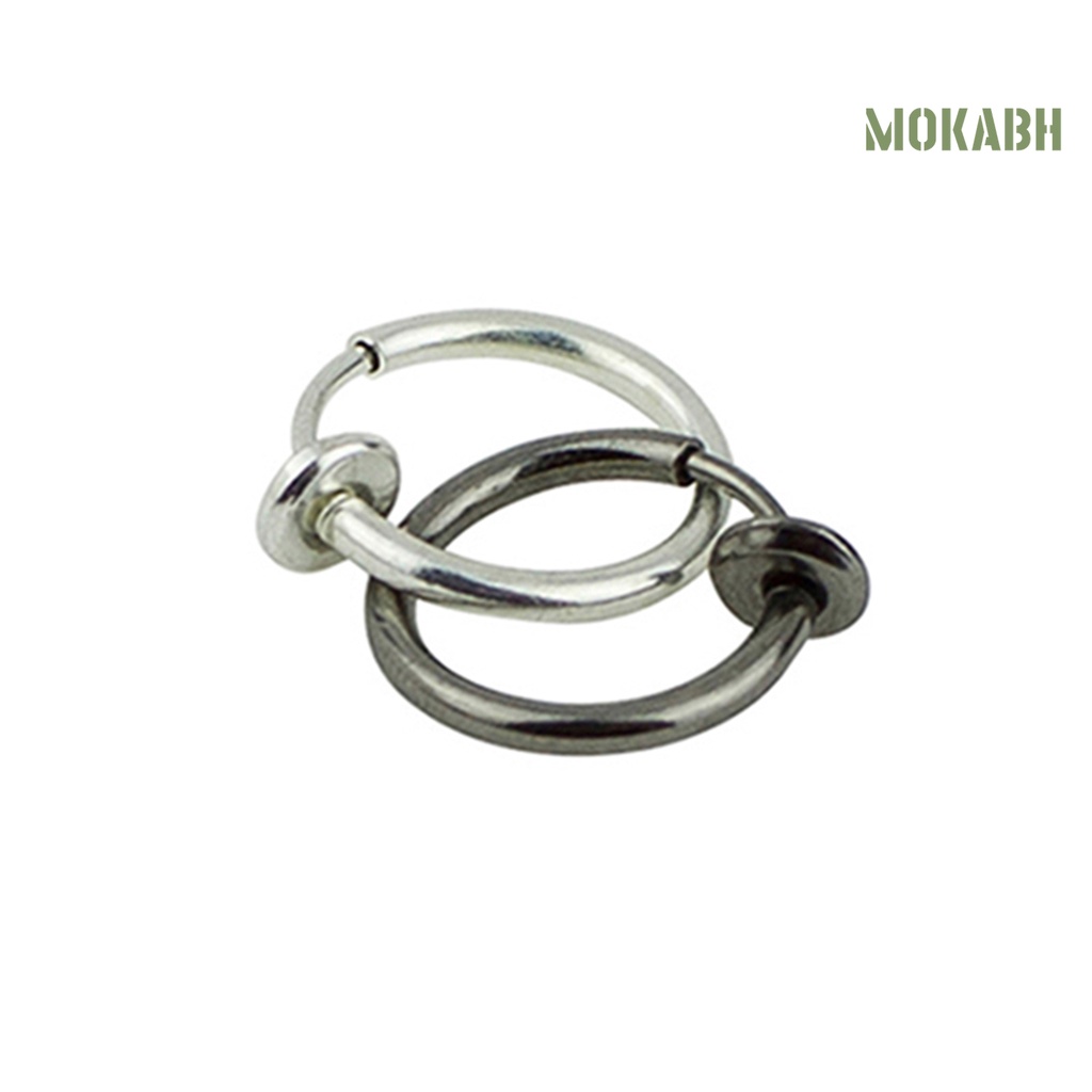 1 Khuyên Xỏ Mũi / Môi / Tai Không Biến Dạng Đơn Giản Thời Trang