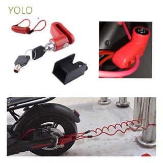 YOLO Skateboard Electric Scooter for Xiaomi Mijia M365 with Steel Wire Anti-Theft Wheels Lock
