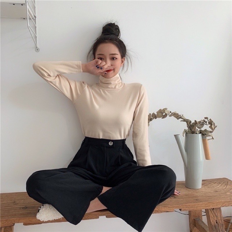 [Bán Sỉ] ÁO GIỮ NHIỆT LÓT NỈ CỔ 3 PHÂN LOẠI ĐẸP | BigBuy360 - bigbuy360.vn