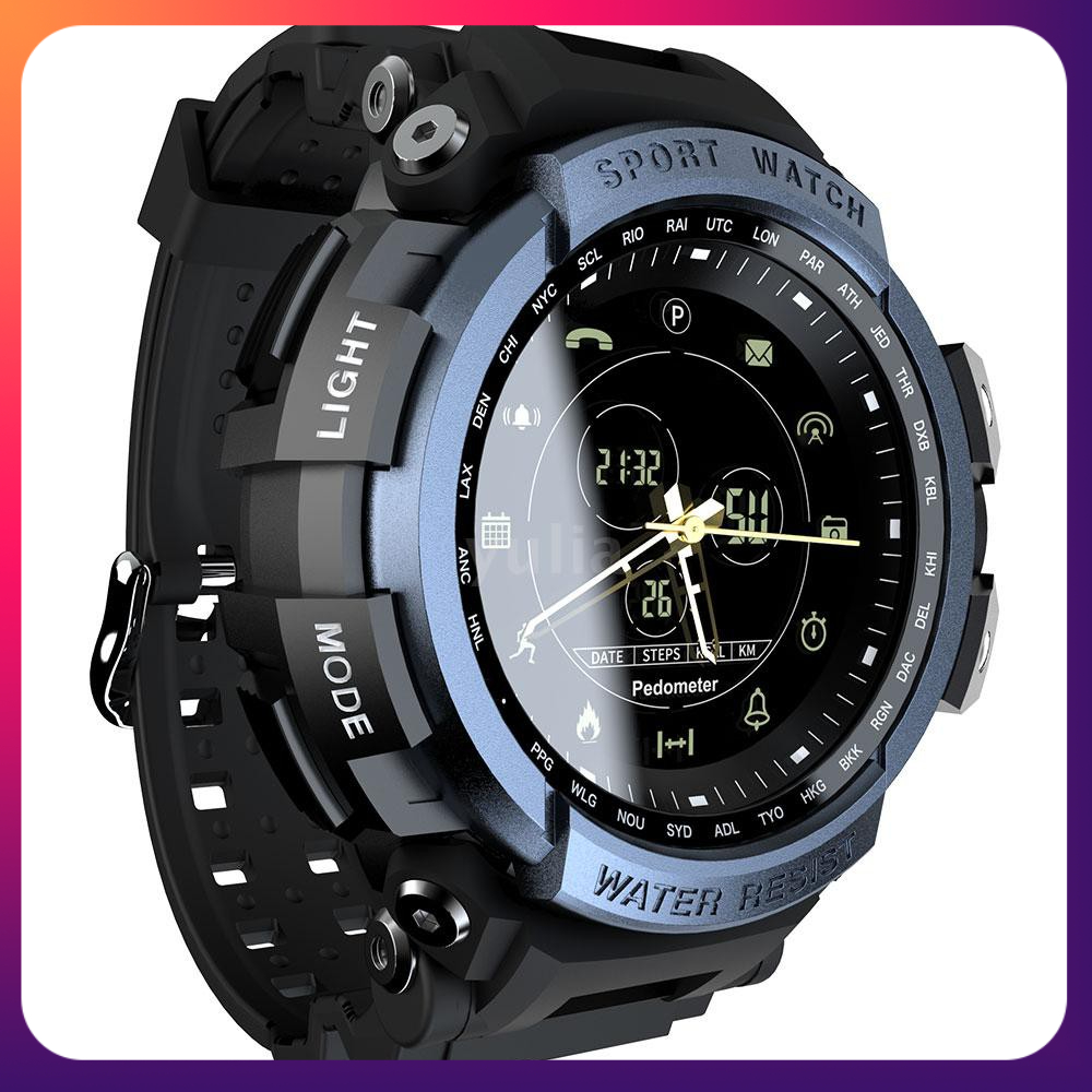 Đồng hồ thể thao thông minh chống nước 1.14inch màn hình BT4.0 LOKMAT