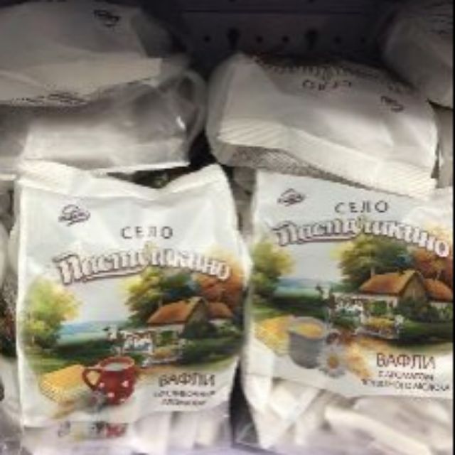 Bánh xốp Selo từ Tvorok cao cấp của Nga 250g. HSD :T9/2020