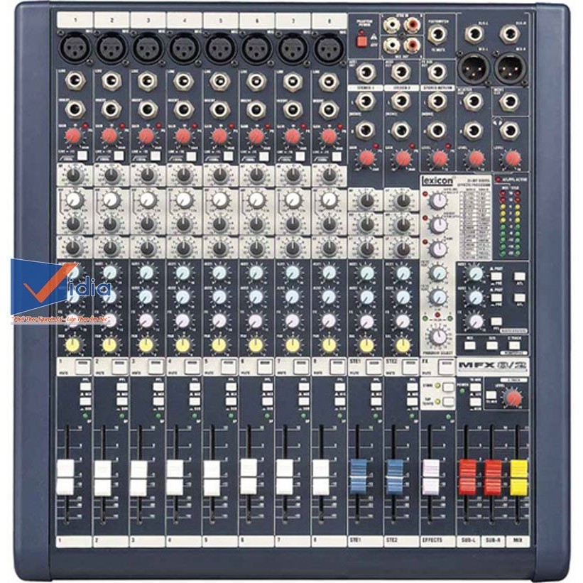 Mixer Soundcraft MFX 8/2 loại 1