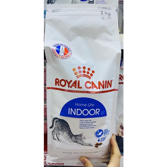 Hạt mèo Royal canin Indoor bao nguyên 2kg