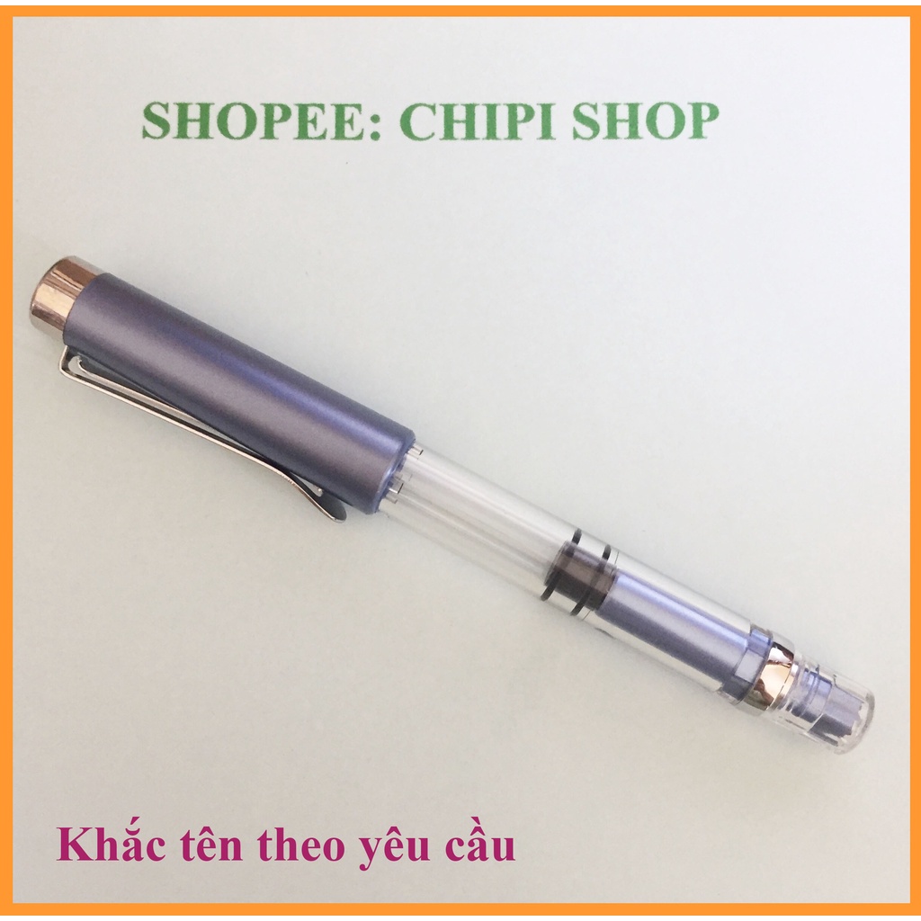 Bút máy học sinh, bút mực luyện chữ, bút khắc tên theo yêu cầu