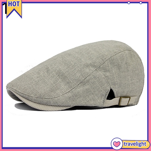 (Travelight) Mũ Beret Cotton Phong Cách Cao Bồi Cổ Điển Cho Nam