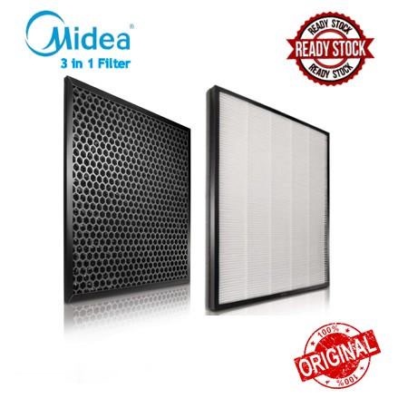 Midea MAP-20BD Air Purifier Hepa + Activated Carbon Filter