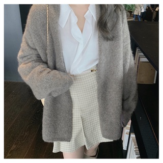 [Ảnh thật] Áo khoác cardigan len