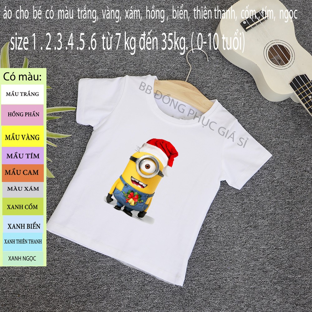 Áo minions cho bé và lớn