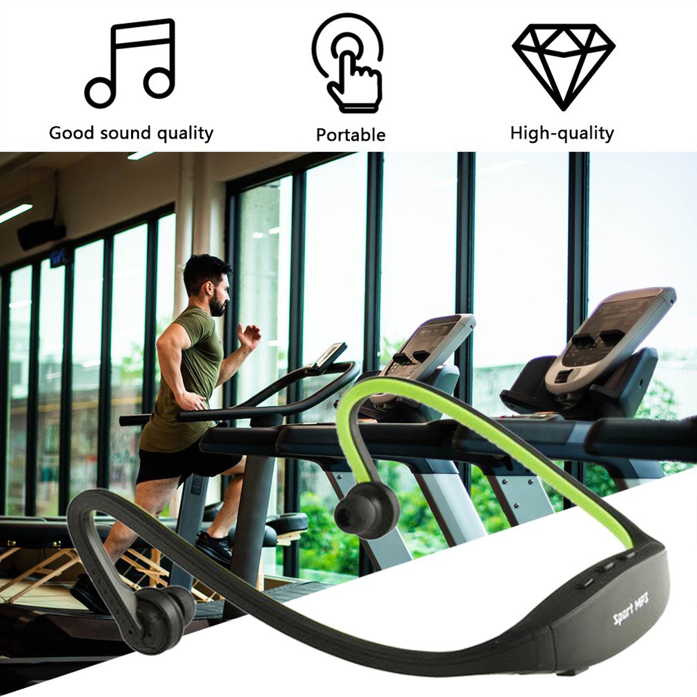 Tai nghe thẻ nhớ thể thao Mp3 Sport  không dây